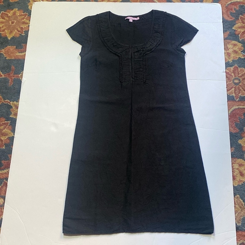 Calypso St. Barth‎ Black Ortenzi dress.  Size XS. 100% Silk.